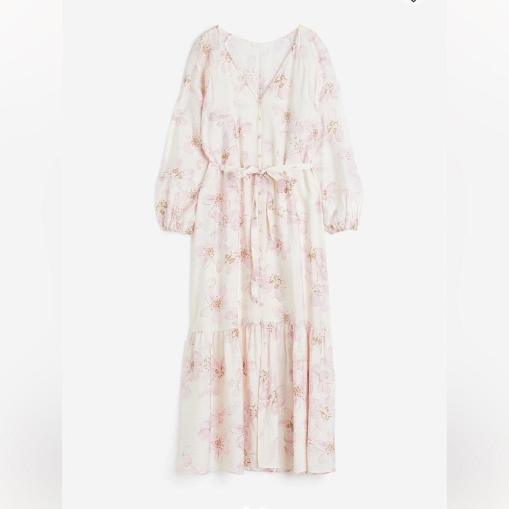 SOLD.  H&M button-front dress-Oversized